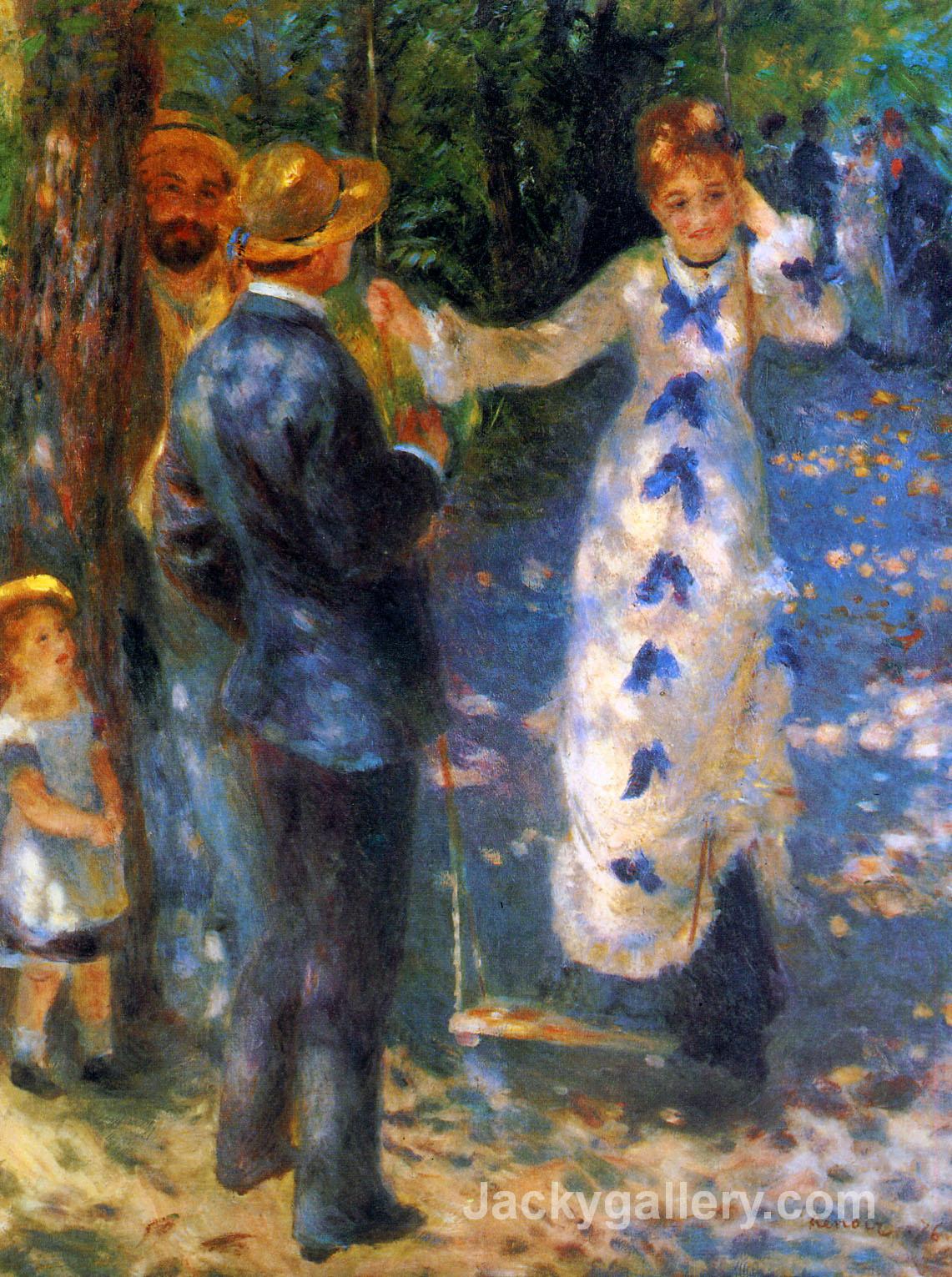 The Swing (La Balancoire) by Pierre Auguste Renoir paintings reproduction